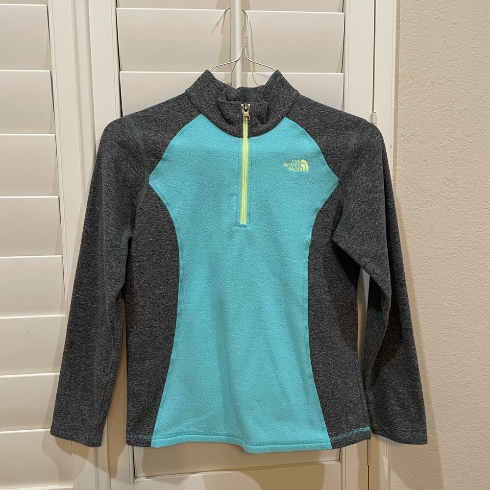 The North Face Girls Quarter Zip Fleece Pullover